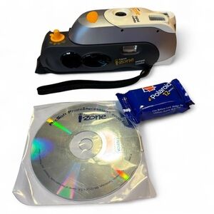 VTG y2k Polaroid i-Zone Instant Combo Camera Film ArcSoft CD NEW Open Box
